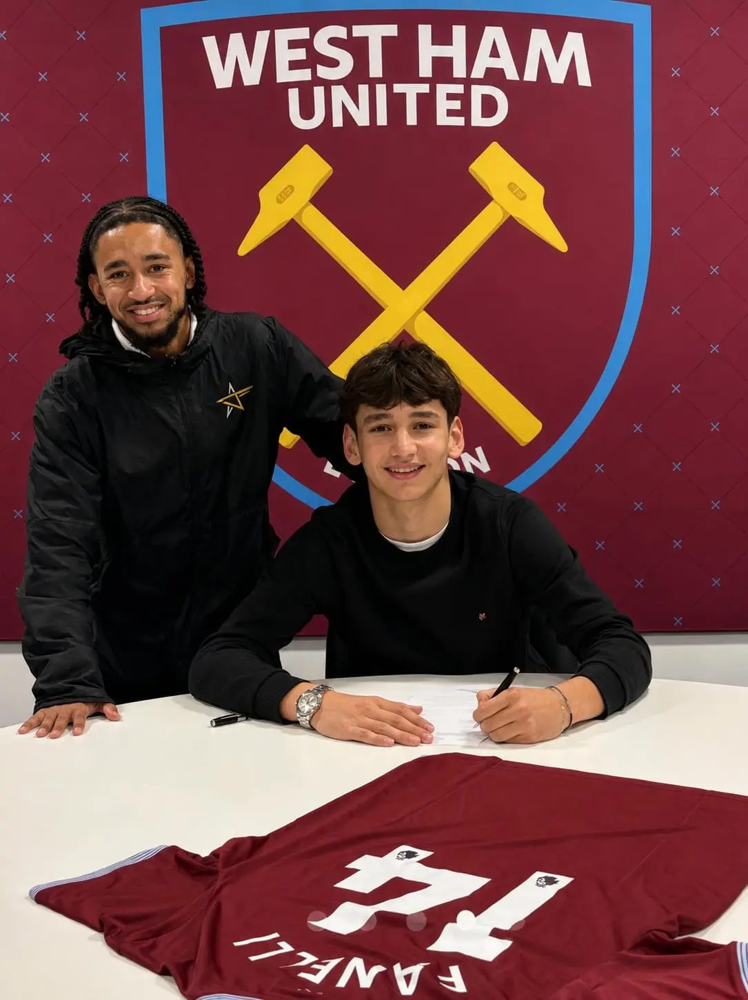 A J-Stars player signing for a professional club